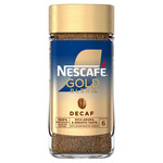 Nescafe Gold Blend Decaf Instant Coffee, 190g, pack shot 2, available at teas.co.uk