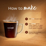 Nescafe Gold Blend Instant Coffee, 95g, pack shot 4, available at teas.co.uk