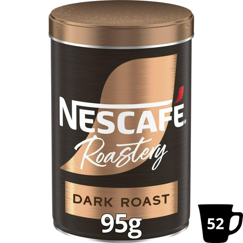 Nescafe Gold Blend Roastery Collection Dark Roast Instant Coffee, 95g