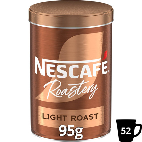 Nescafe Gold Blend Roastery Collection Light Roast Instant Coffee, 95g