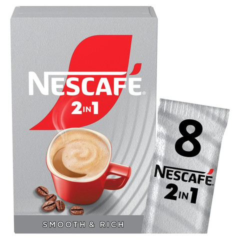 Nescafe Original 2 in 1 Instant Coffee 8x9g