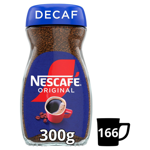 Nescafe Original Decaf Instant Coffee, 300g