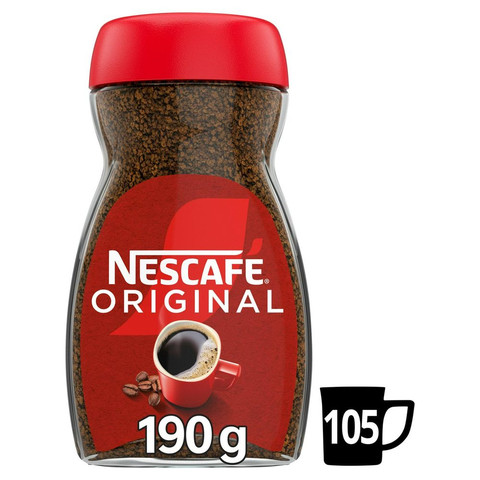 Nescafe Original Instant Coffee, 190g