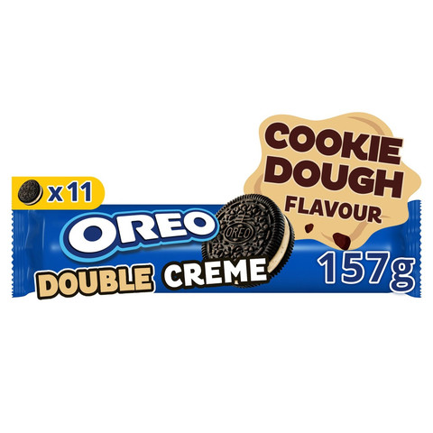 Oreo Cookie Dough Flavour Cocoa Sandwich Biscuit Pack, 157g