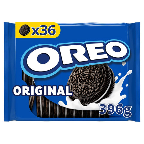 Oreo Original Vanilla-flavoured Cocoa Sandwich Cookies, 36 Cookies 396g