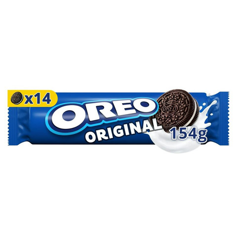 Oreo Original Vanilla Sandwich Cookies 14 cookies, 154g
