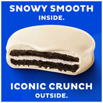 Oreo White Chocolate Covered Sandwich Biscuits, 246g, pack shot 3, available at teas.co.uk