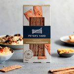 Peter's Yard Seeded Sourdough Flatbreads, 135g, pack shot 2, available at teas.co.uk