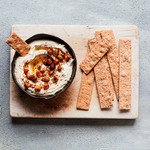 Peter's Yard Seeded Sourdough Flatbreads, 135g, pack shot 3, available at teas.co.uk