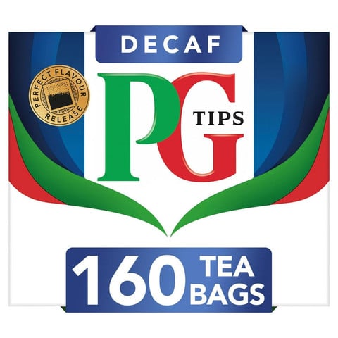 PG Tips Decaf Black Tea 160, 464g