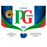 PG Tips Decaf Black Tea 160, 464g, pack shot 3, available at teas.co.uk