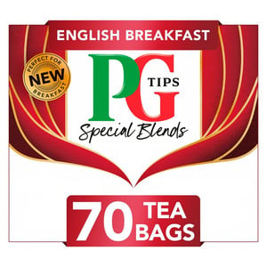 PG Tips English Breakfast Special Blends Speciality Black, 70 Tea Bags