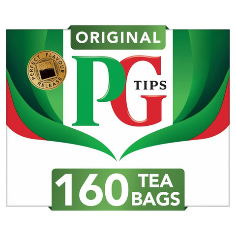 PG Tips Original, 160 Tea Bags 464g