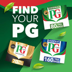 PG Tips Original, 160 Tea Bags 464g, pack shot 5, available at teas.co.uk