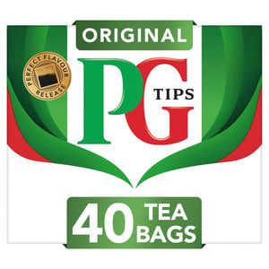 PG Tips Original Black Tea 40, 116g