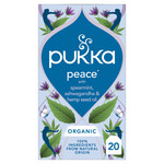 Pukka Organic Peace Tea With Chamomile Home Compostable Herbal, 20 Tea Bags, pack shot 2, available at teas.co.uk