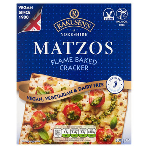 Rakusen's of Yorkshire Matzos Flame Baked Cracker, 300g