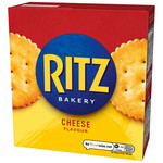 Ritz Cheese Flavoured Crackers Box, 140g, pack shot 2, available at teas.co.uk