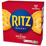 Ritz Original Crackers Box, 150g, pack shot 2, available at teas.co.uk