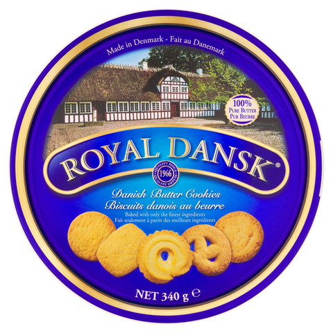 Royal Dansk Danish Butter Cookies, 340g