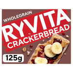 Ryvita Crackerbread Wholegrain Crackers, 125g, pack shot 2, available at teas.co.uk