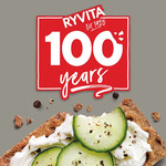 Ryvita Crispbread Cracked Black Pepper Crackers, 200g, pack shot 3, available at teas.co.uk