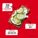 Ryvita Crispbread Cracked Black Pepper Crackers, 200g, pack shot 4, available at teas.co.uk