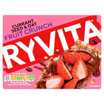 Ryvita Crispbread Fruit Crunch Currant Seed & Oat Crackers, 200g, pack shot 2, available at teas.co.uk