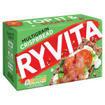 Ryvita Crispbread Multigrain Crackers, 250g, pack shot 4, available at teas.co.uk