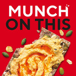 Ryvita Crispbread Pumpkin Seed & Oat Crackers, 200g, pack shot 4, available at teas.co.uk