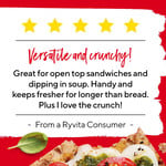 Ryvita Original Crispbread Crackers, 250g, pack shot 5, available at teas.co.uk