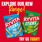 Ryvita Sour Cream & Chive Sticks, 125g, pack shot 5, available at teas.co.uk