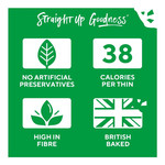 Ryvita Thins Snack It Sour Cream & Chive Flatbread Snacks, 125g, pack shot 4, available at teas.co.uk