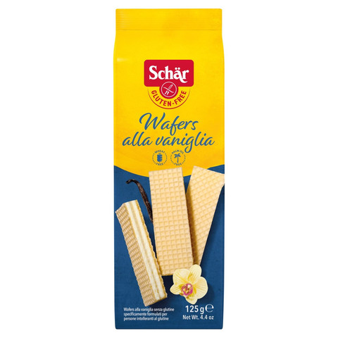 Schar Gluten Free Vanilla Wafers, 125g