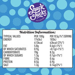 Snack A Jacks Jumbo Salt & Vinegar Rice Cakes Sharing Crisps, 117g, pack shot 2, available at teas.co.uk