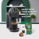 Starbucks Americano House Blend By Nescafe Dolce Gusto, Coffee (12 Servings), 12 Pods, pack shot 3, available at teas.co.uk