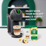 Starbucks by Nescafé Dolce Gusto 12 x Madagascar Vanilla Macchiato Coffee (6 Servings), pack shot 3, available at teas.co.uk