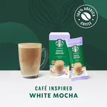 Starbucks by Nescafé Dolce Gusto 12 x White Mocha Coffee (6 Servings), pack shot 5, available at teas.co.uk