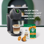 Starbucks Caramel Macchiato By Nescafe Dolce Gusto, Coffee (6 Servings), 12 Pods, pack shot 3, available at teas.co.uk