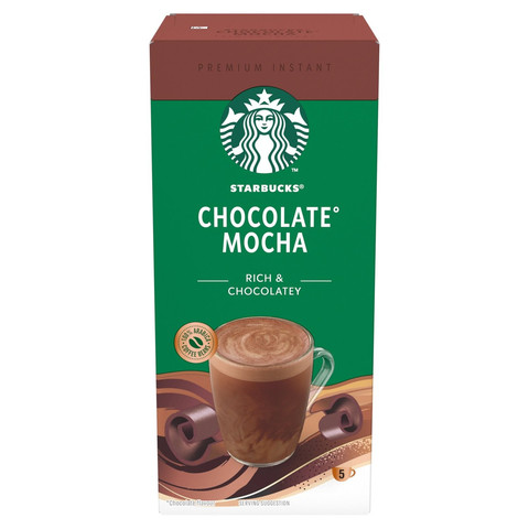 Starbucks Chocolate Mocha, 5 Pack 110g