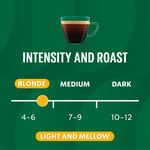 Starbucks Creamy Vanilla by NESPRESSO Coffee, Blonde Roast, box of 10, 53g, pack shot 2, available at teas.co.uk