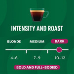 Starbucks Espresso Roast by NESPRESSO Coffee, Dark Roast, Box of 36, 198g, pack shot 3, available at teas.co.uk