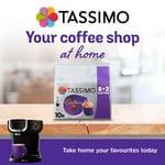 Tassimo Cadbury Hot Chocolate, 10 Pods, pack shot 3, available at teas.co.uk