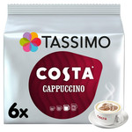 Tassimo Costa Cappuccino Coffee, 6 Pods, pack shot 2, available at teas.co.uk