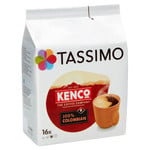 Tassimo Kenco Colombian Coffee, 16 Pods 136g, pack shot 3, available at teas.co.uk