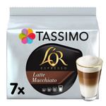 Tassimo L'OR Latte Macchiato Coffee, 7 Pods, pack shot 2, available at teas.co.uk