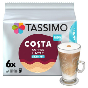 Tassimo Skinny Costa Coffee Latte, 200.4g