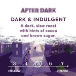 Taylors of Harrogate After Dark Roast Ground Coffee, 200g, pack shot 2, available at teas.co.uk