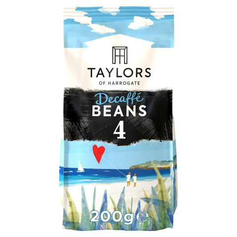 Taylors of Harrogate Decaffe Beans Roast Coffee, 200g