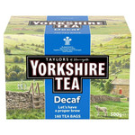 Taylors of Harrogate Decaffeinated Yorkshire, 160 Tea Bags 500g, pack shot 2, available at teas.co.uk